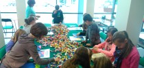 Zajęcia Lego Education kl. IV b w Bibliotece Uniwersyteckiej KUL-u